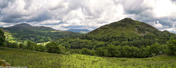 Foel Offrwm from Foel Cynwch